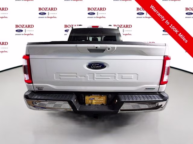 2023 White Metallic Ford F-150 Lariat 4X4 Truck