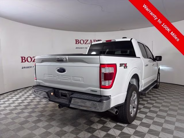 2023 White Metallic Ford F-150 Lariat 4X4 Truck