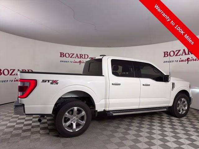 2023 White Metallic Ford F-150 Lariat 4X4 Truck