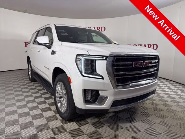 2022 White Frost GMC Yukon SLT RWD SUV
