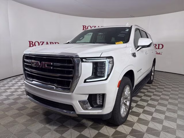 2022 White Frost GMC Yukon SLT RWD SUV