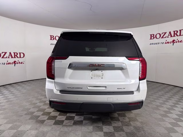 2022 White Frost GMC Yukon SLT RWD SUV