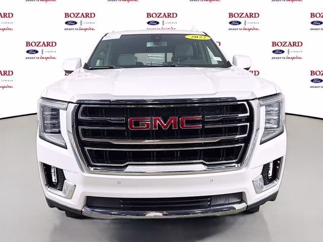 2022 White Frost GMC Yukon SLT RWD SUV