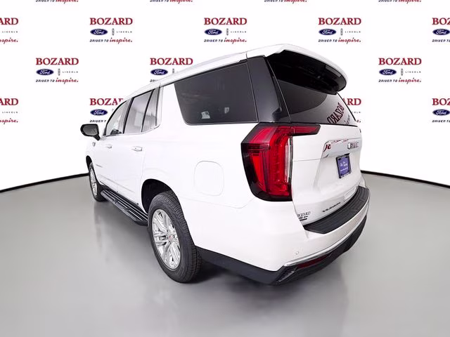 2022 White Frost GMC Yukon SLT RWD SUV