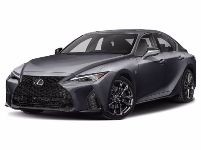 2023 Gray Lexus IS 350 F SPORT Design RWD Sedan