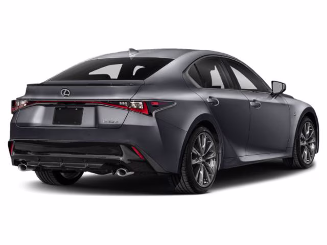 2023 Gray Lexus IS 350 F SPORT Design RWD Sedan
