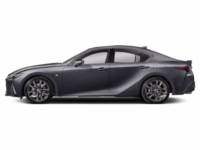 2023 Gray Lexus IS 350 F SPORT Design RWD Sedan