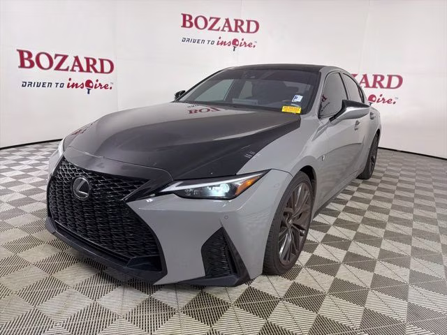 2023 Ultra White Lexus IS 350 F SPORT Design RWD Sedan