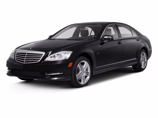2010 Black Mercedes-Benz S-Class S 550 RWD Sedan