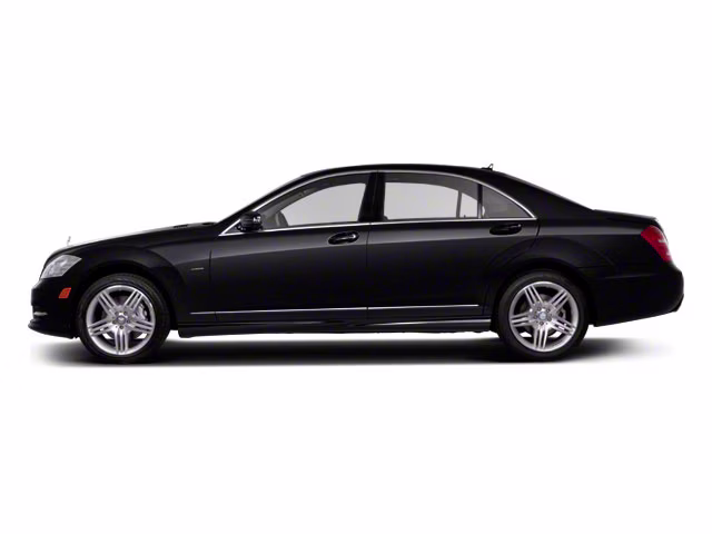 2010 Black Mercedes-Benz S-Class S 550 RWD Sedan