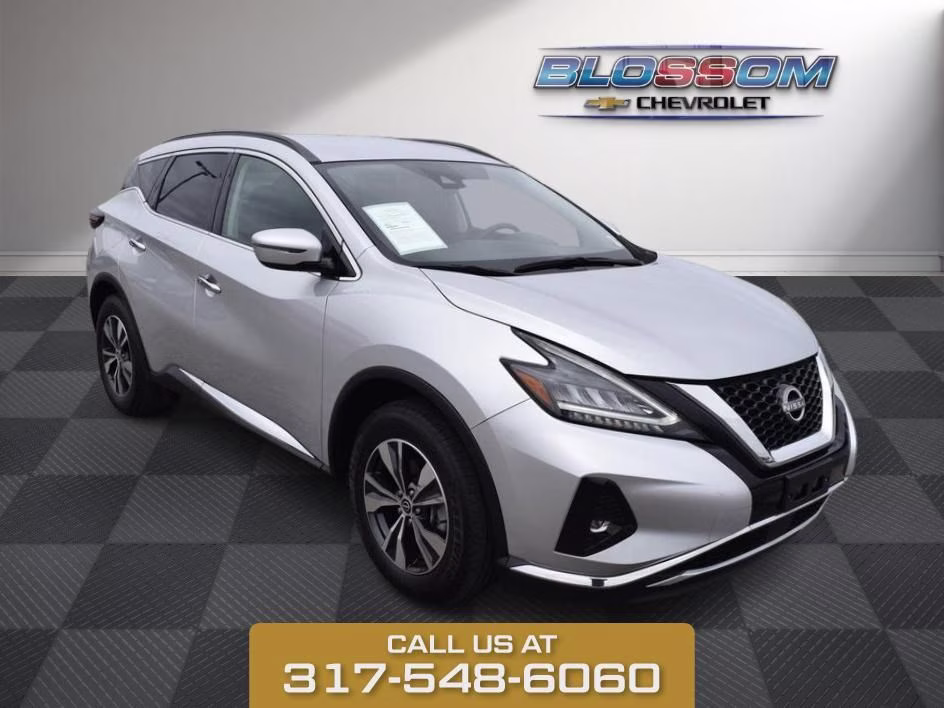 2023 Brilliant Silver Metallic Nissan Murano SV AWD SUV
