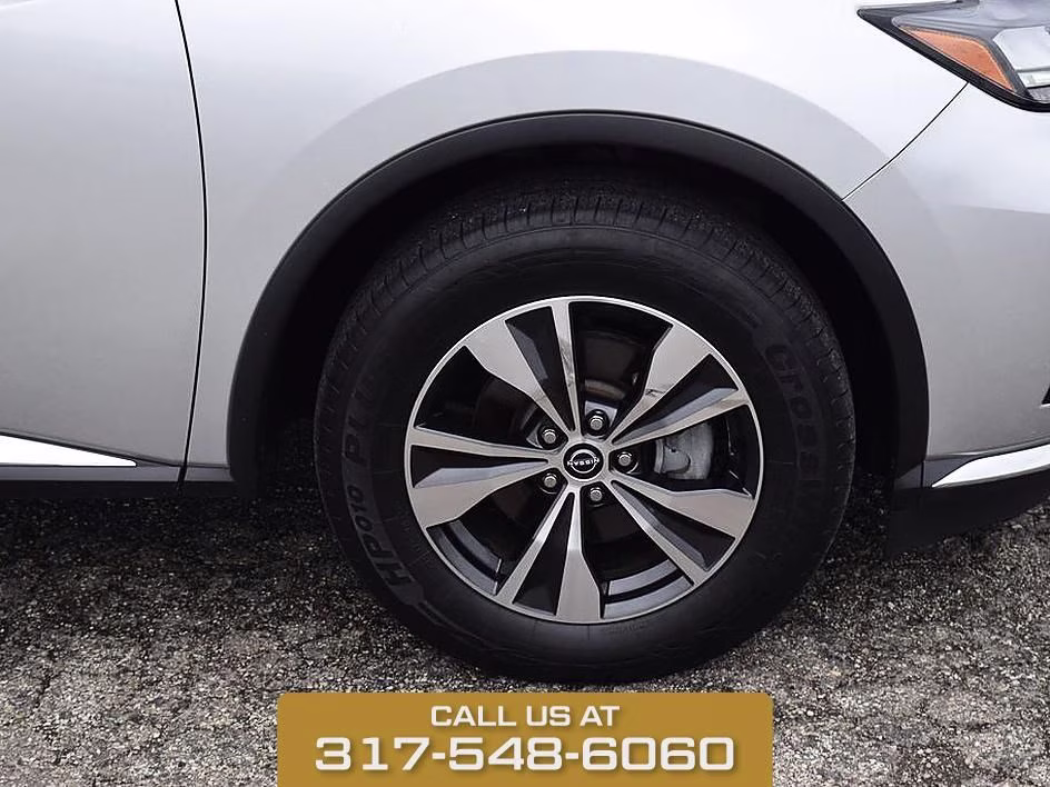 2023 Brilliant Silver Metallic Nissan Murano SV AWD SUV