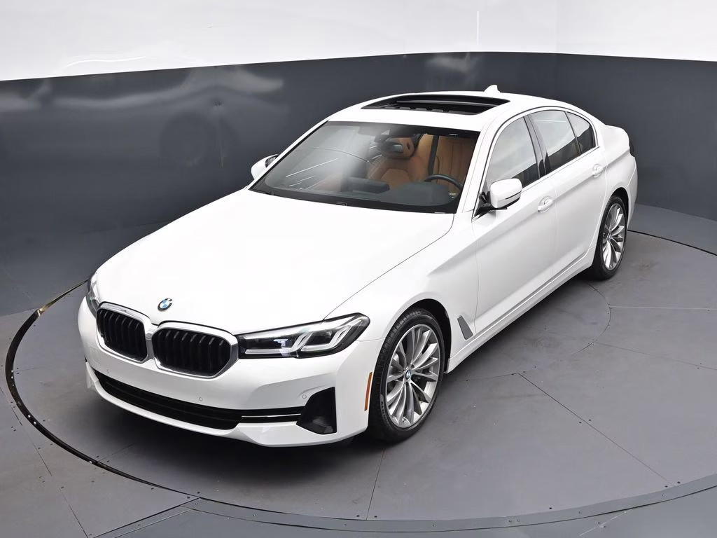 2023 Mineral White Metallic BMW 5 Series 530i RWD Sedan