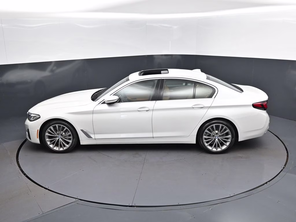 2023 Mineral White Metallic BMW 5 Series 530i RWD Sedan