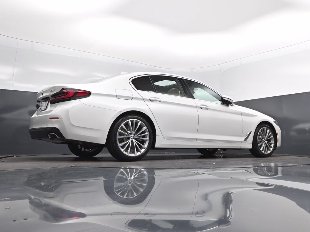 2023 Mineral White Metallic BMW 5 Series 530i RWD Sedan