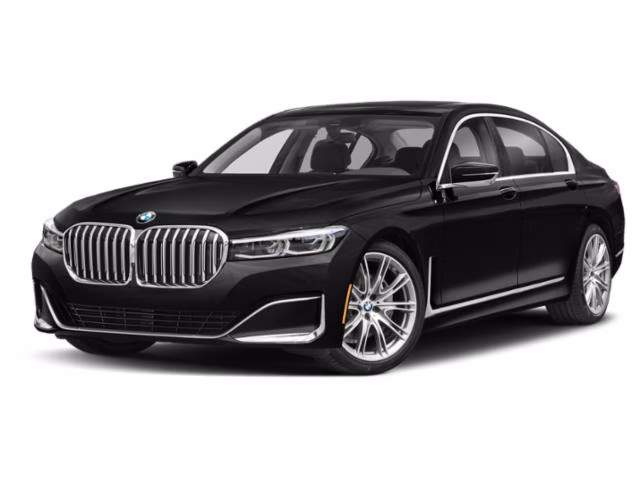 2022 Black Sapphire Metallic BMW 7 Series 740i RWD Sedan
