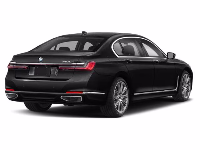 2022 Black Sapphire Metallic BMW 7 Series 740i RWD Sedan
