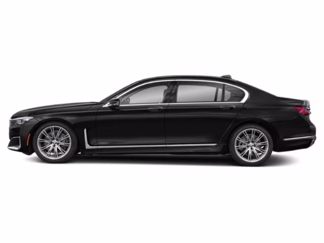 2022 Black Sapphire Metallic BMW 7 Series 740i RWD Sedan
