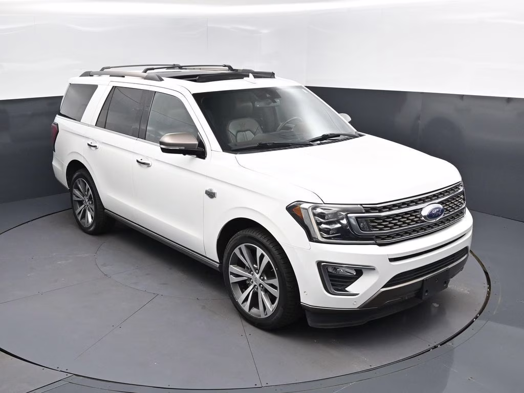 2020 White Metallic Ford Expedition King Ranch RWD SUV