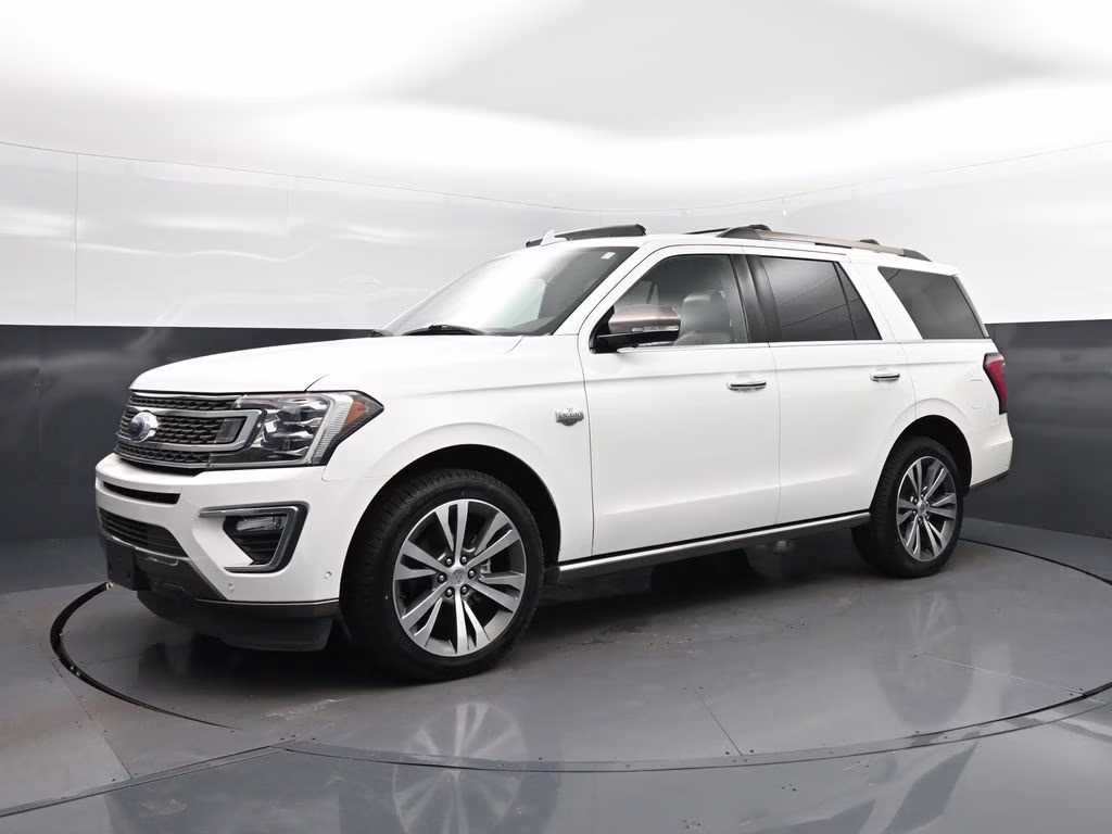 2020 White Metallic Ford Expedition King Ranch RWD SUV