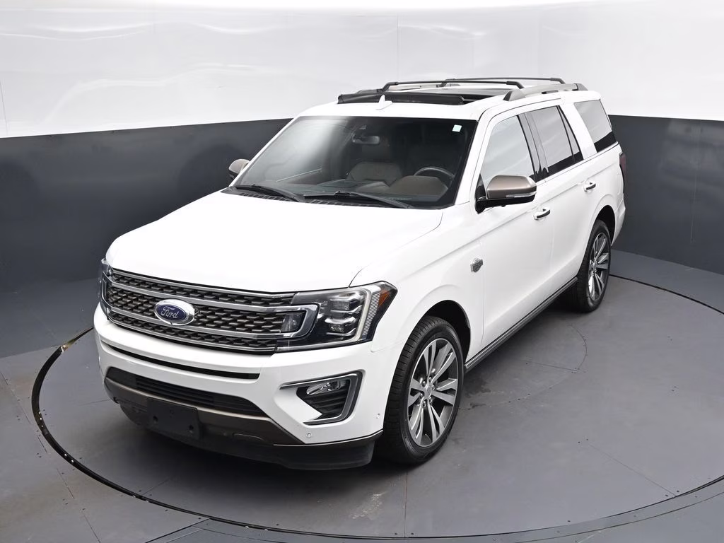 2020 White Metallic Ford Expedition King Ranch RWD SUV