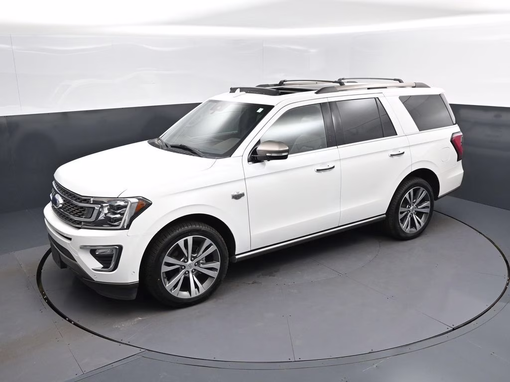 2020 White Metallic Ford Expedition King Ranch RWD SUV