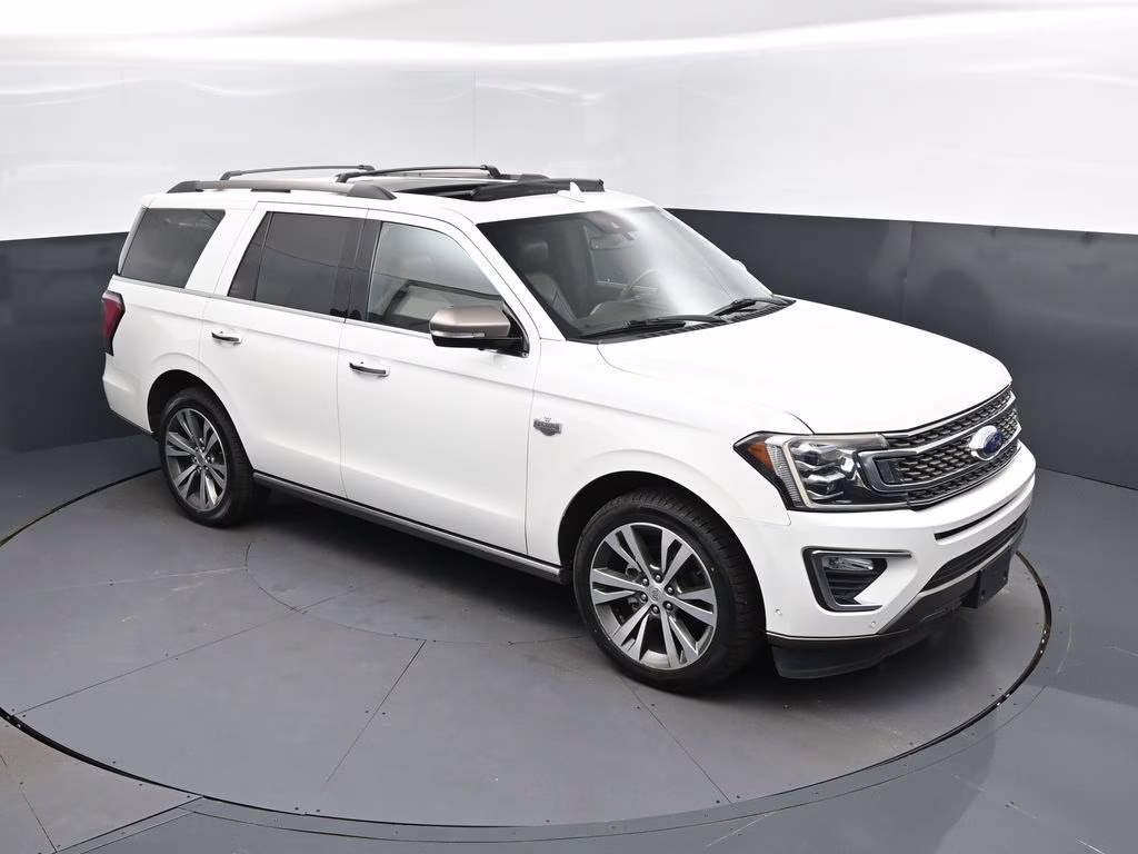2020 White Metallic Ford Expedition King Ranch RWD SUV