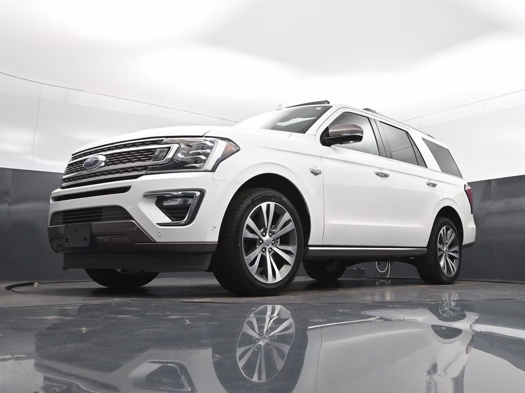 2020 White Metallic Ford Expedition King Ranch RWD SUV