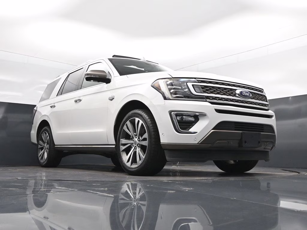 2020 White Metallic Ford Expedition King Ranch RWD SUV