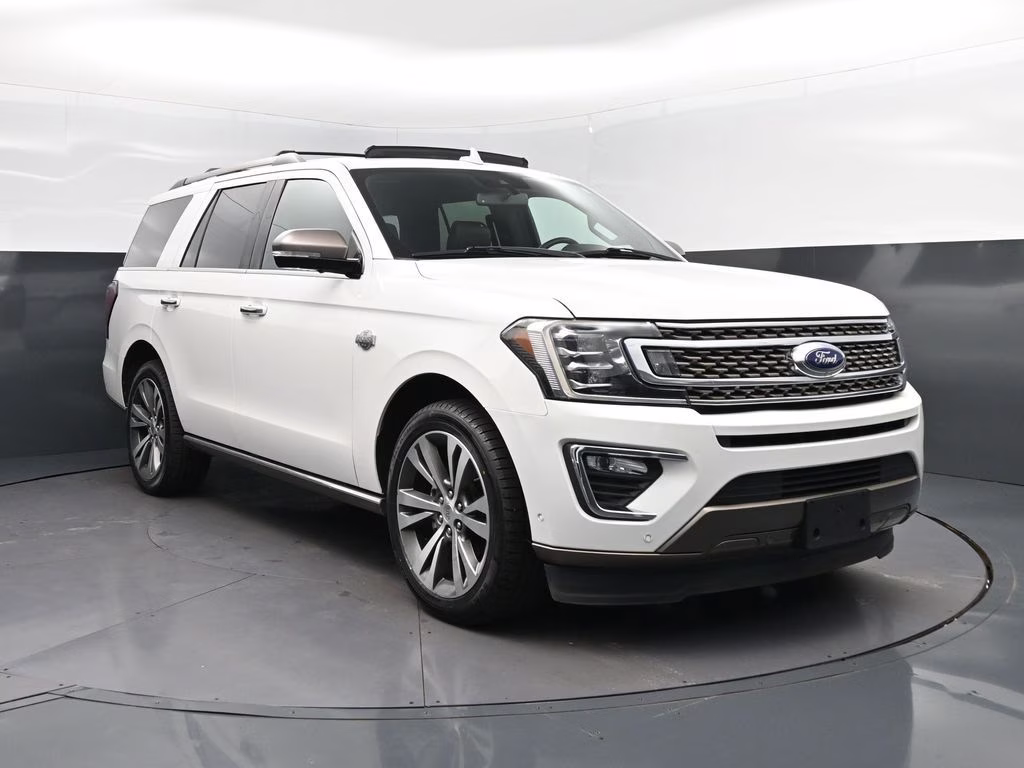 2020 White Metallic Ford Expedition King Ranch RWD SUV