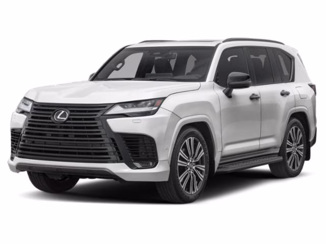 2026 White Lexus LX 700h Luxury 4X4 SUV