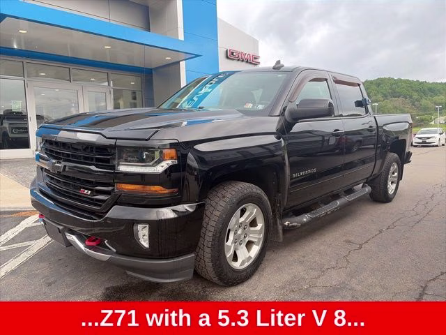 2018 Black Chevrolet Silverado 1500 LT 4X4 Truck