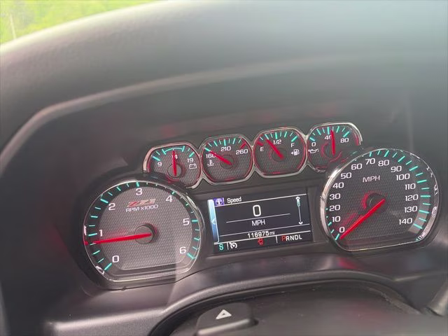 2018 Black Chevrolet Silverado 1500 LT 4X4 Truck