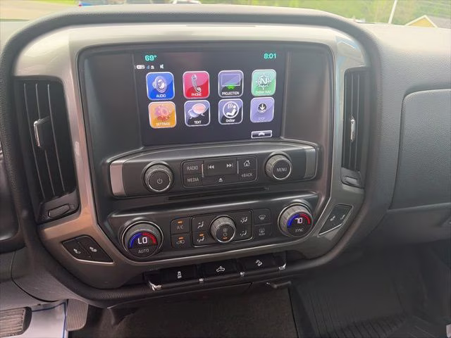 2018 Black Chevrolet Silverado 1500 LT 4X4 Truck