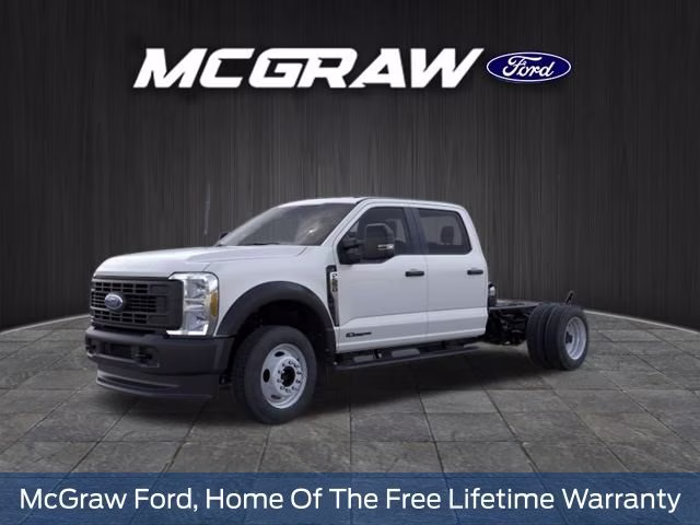 2026 Oxford White Ford Super Duty F-550 DRW XL 4X4 Chassis