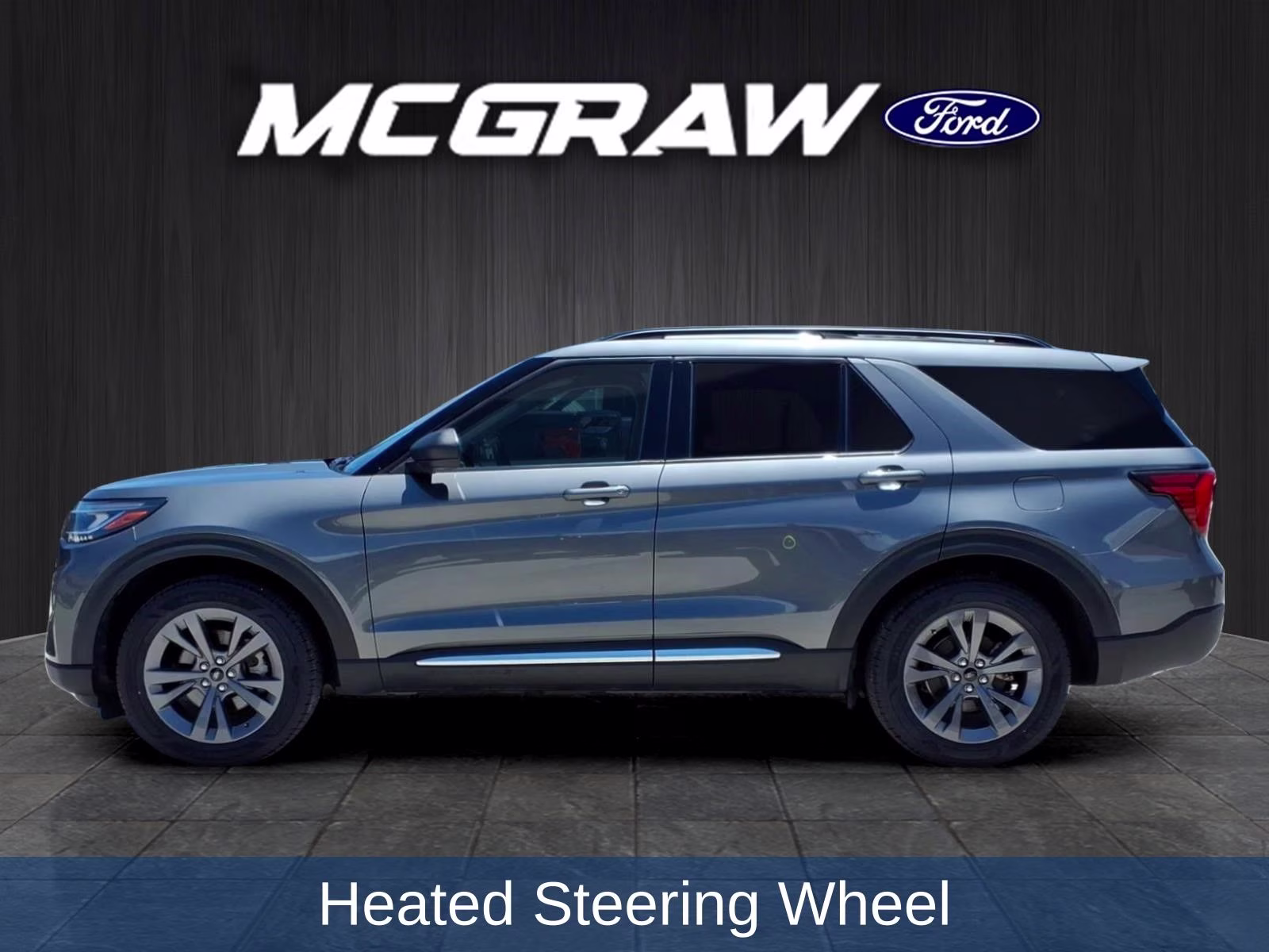 2025 Gray Metallic Ford Explorer Active 4X4 SUV
