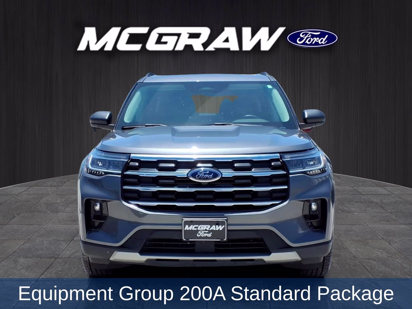 2025 Gray Metallic Ford Explorer Active 4X4 SUV