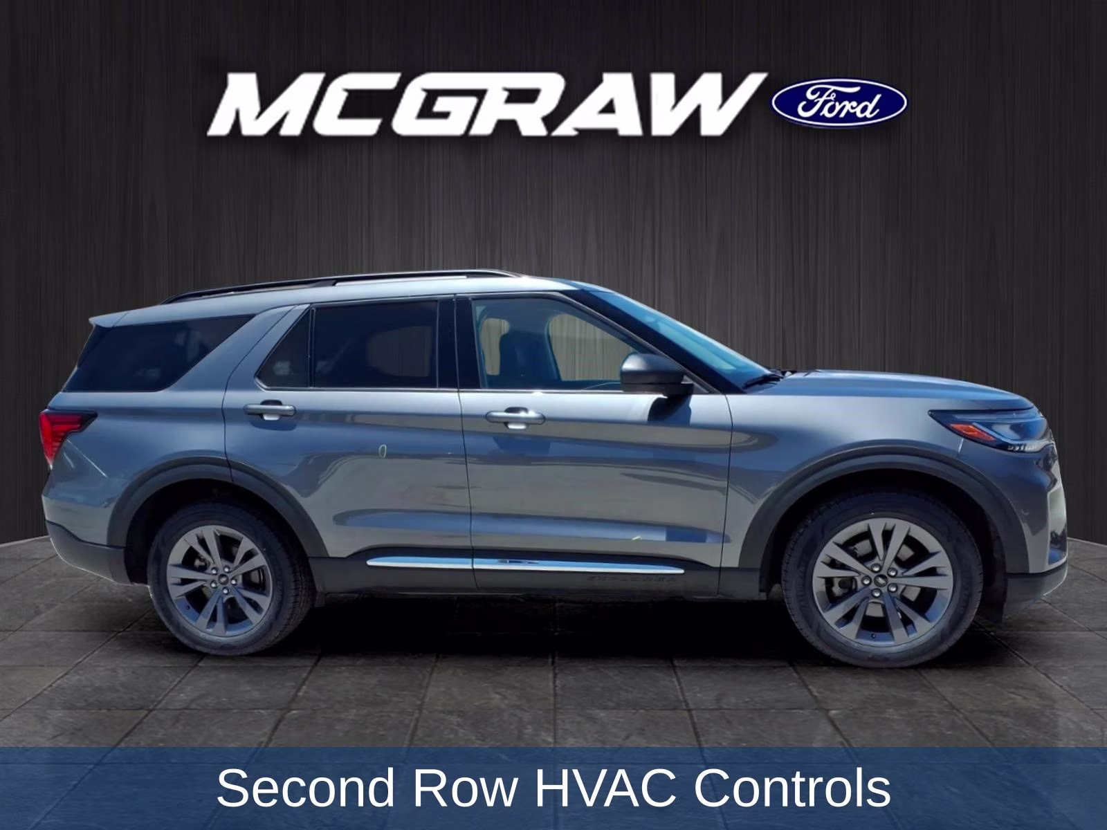 2025 Gray Metallic Ford Explorer Active 4X4 SUV