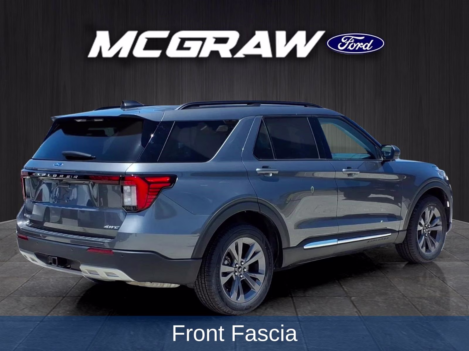 2025 Gray Metallic Ford Explorer Active 4X4 SUV