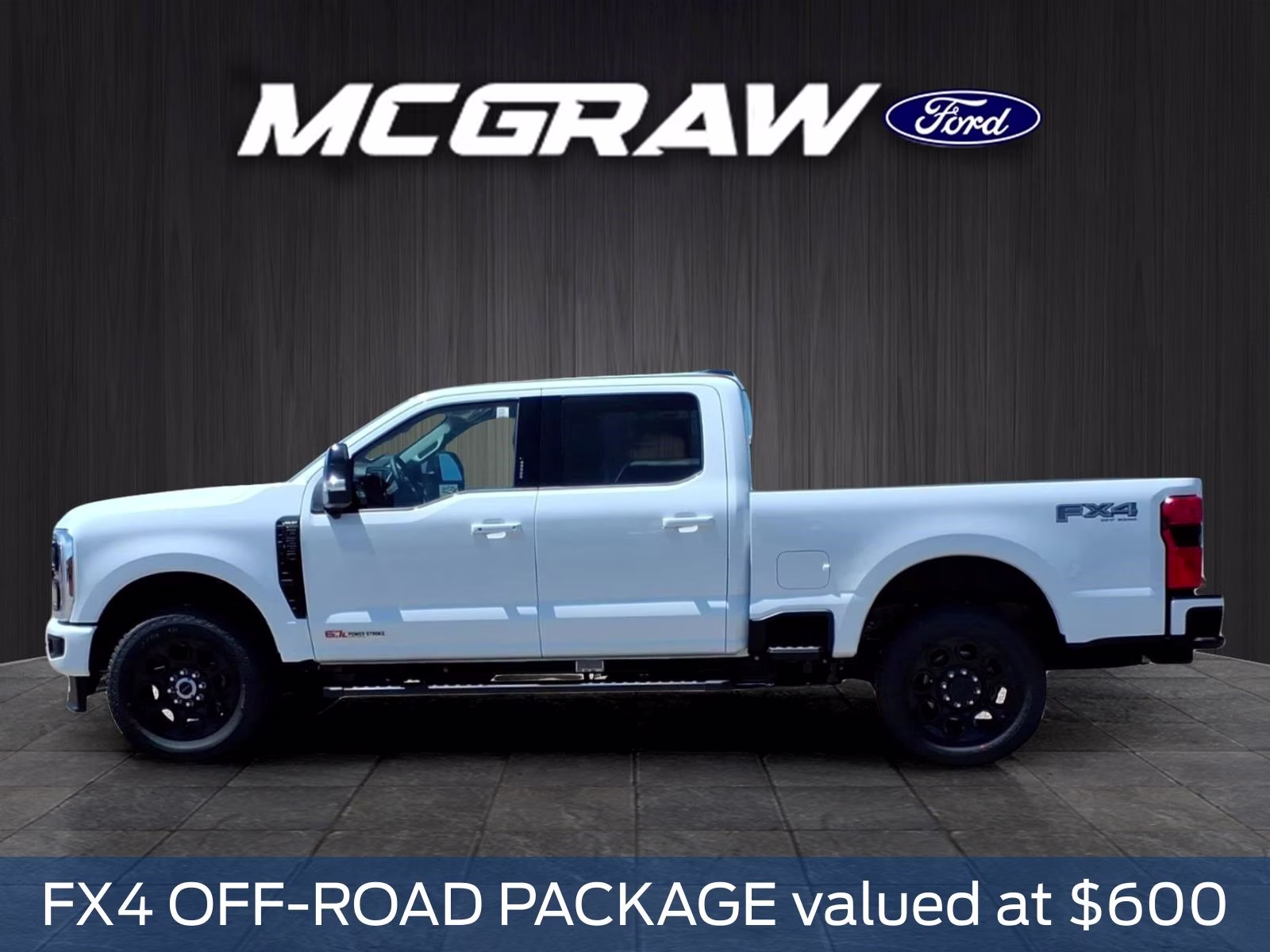 2026 Oxford White Ford Super Duty F-250 SRW Lariat 4X4 Truck