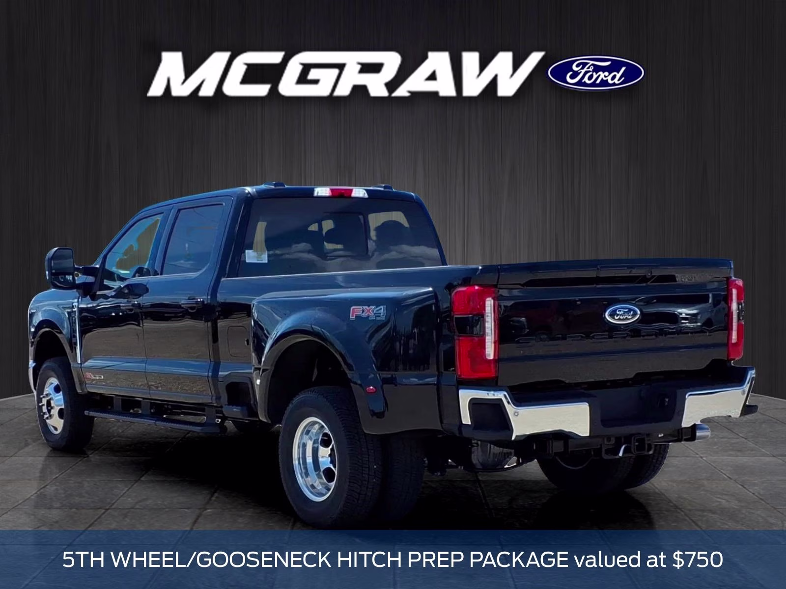 2026 Black Metallic Ford Super Duty F-350 DRW XLT 4X4 Truck