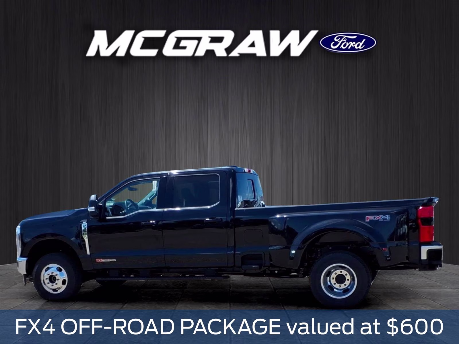 2026 Black Metallic Ford Super Duty F-350 DRW XLT 4X4 Truck