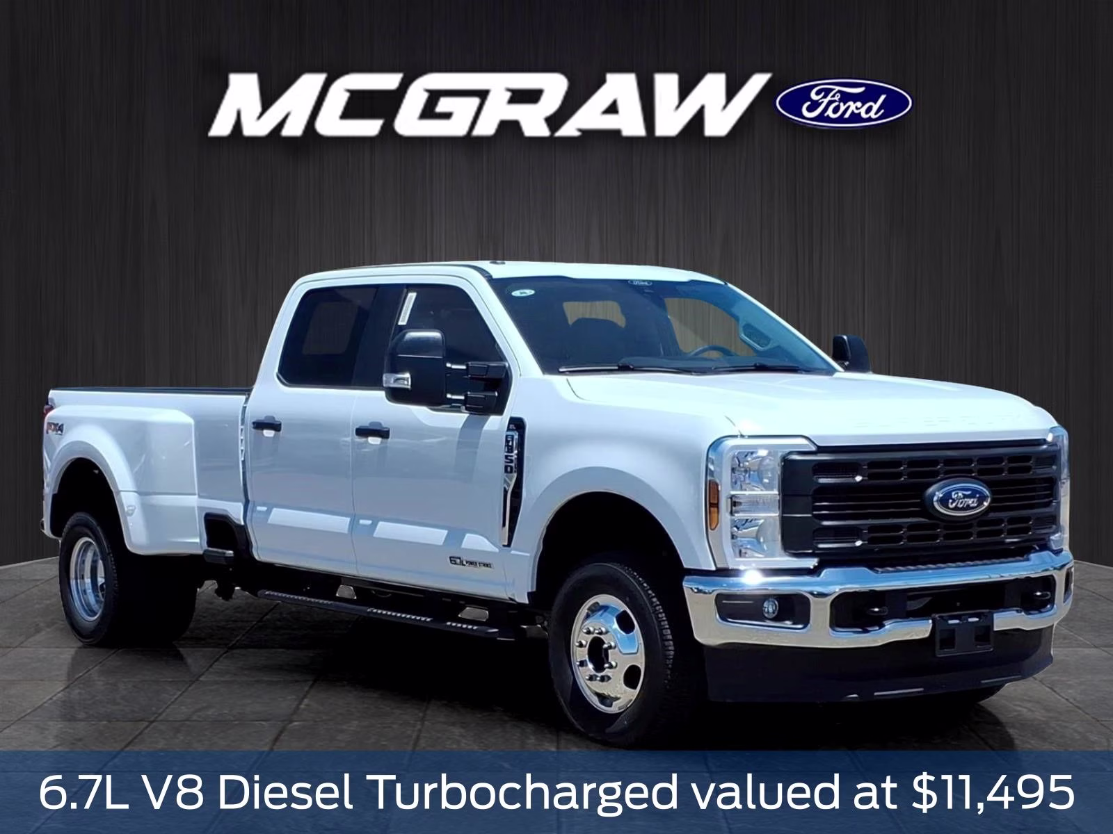2026 Oxford White Ford Super Duty F-350 DRW XL 4X4 Truck