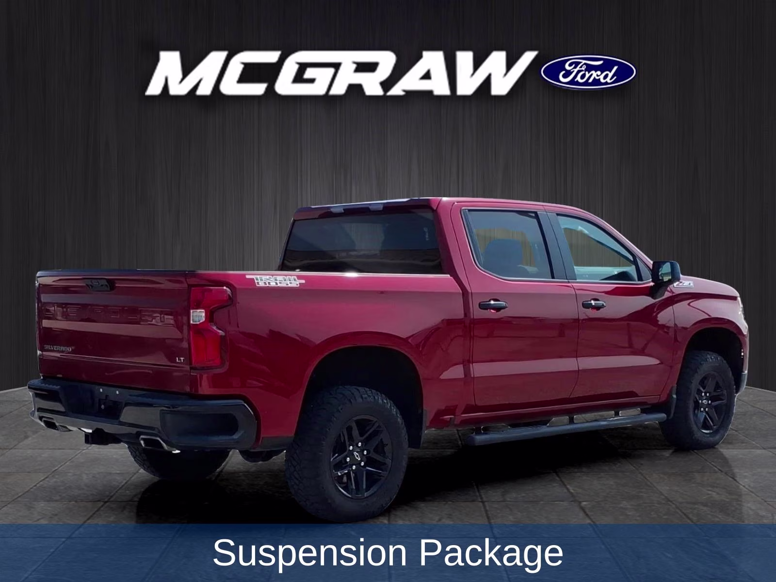 2023 Radiant Red Chevrolet Silverado 1500 LT Trail Boss 4X4 Truck