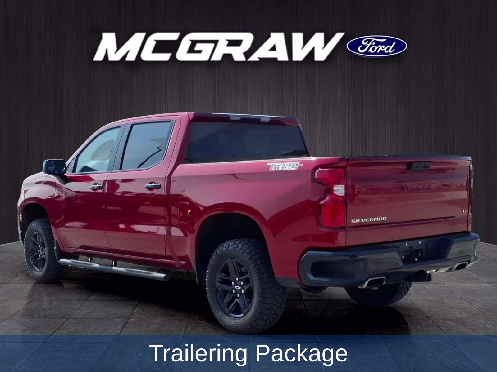 2023 Radiant Red Chevrolet Silverado 1500 LT Trail Boss 4X4 Truck
