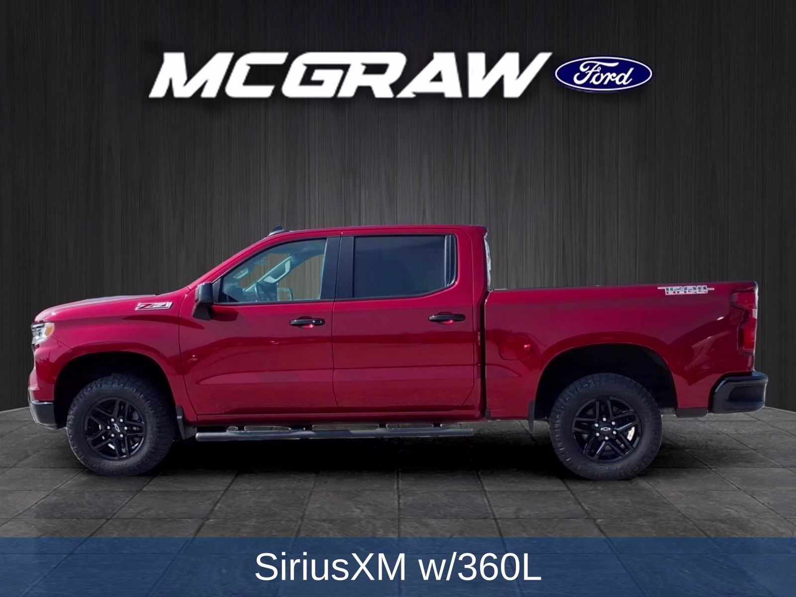 2023 Radiant Red Chevrolet Silverado 1500 LT Trail Boss 4X4 Truck