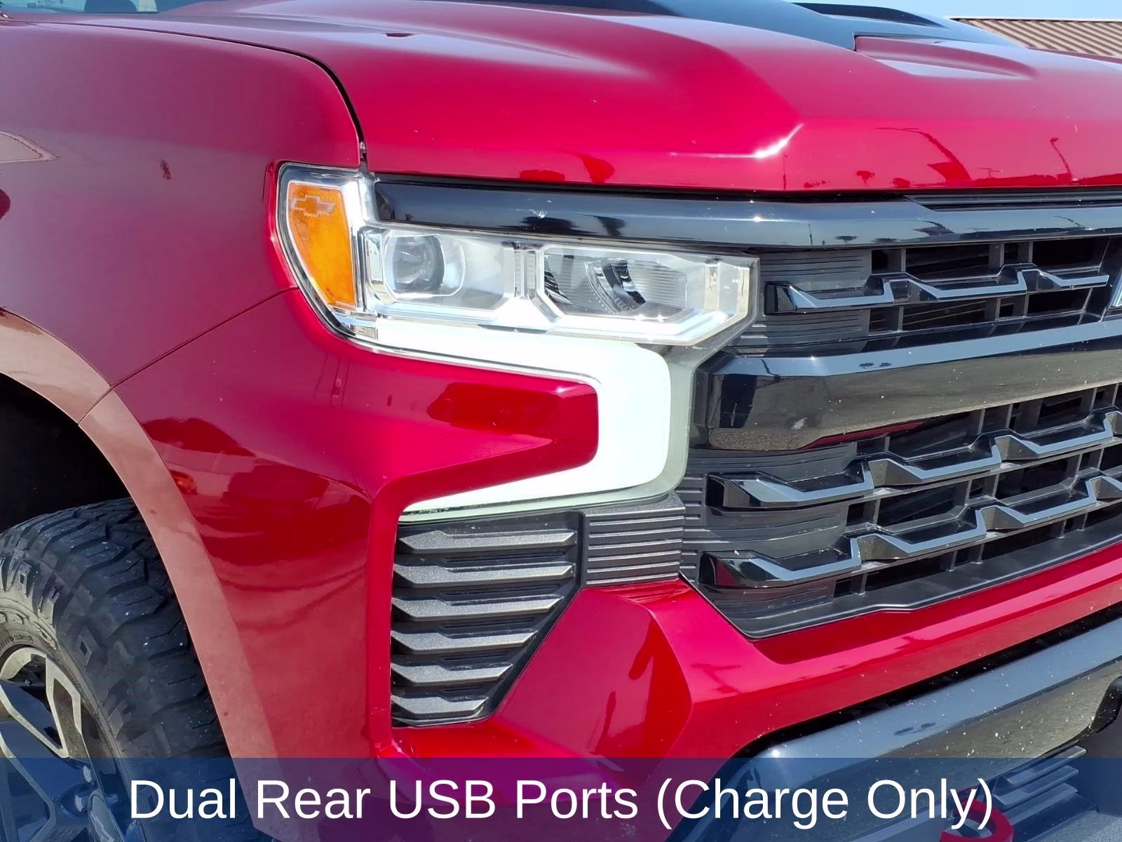 2023 Radiant Red Chevrolet Silverado 1500 LT Trail Boss 4X4 Truck