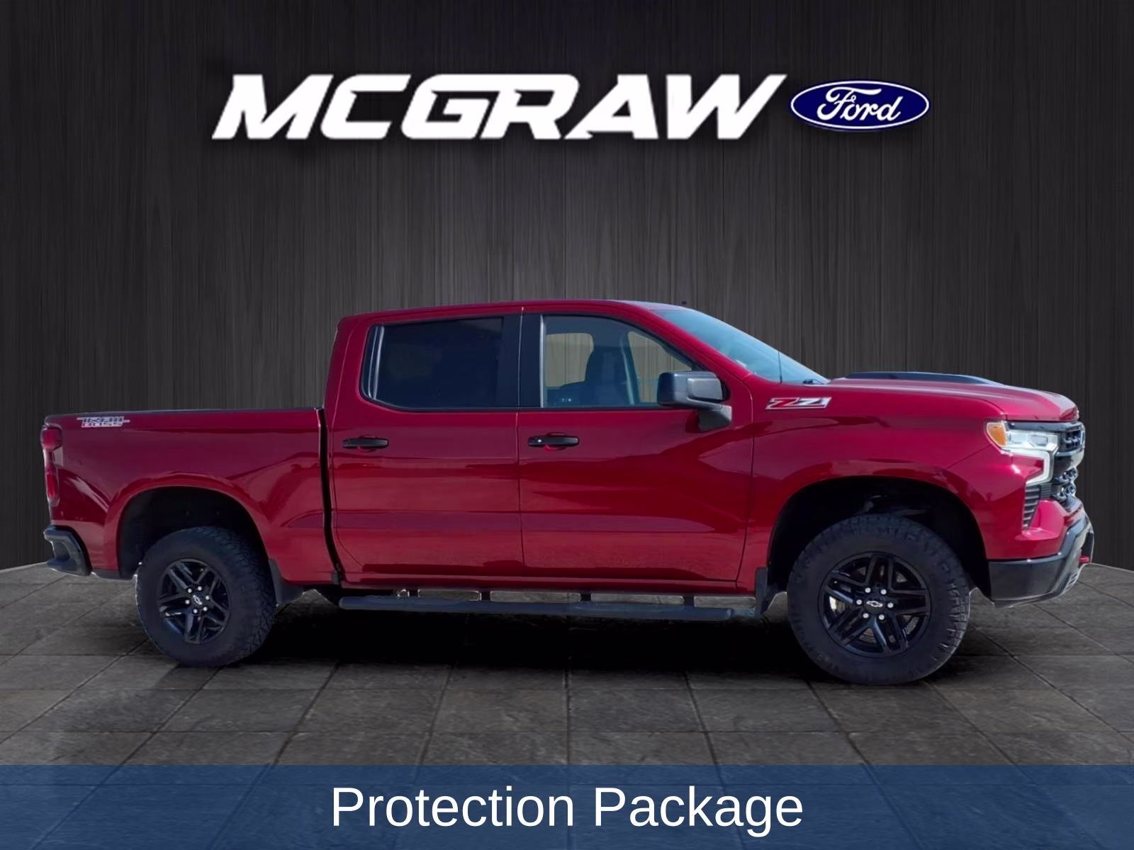 2023 Radiant Red Chevrolet Silverado 1500 LT Trail Boss 4X4 Truck