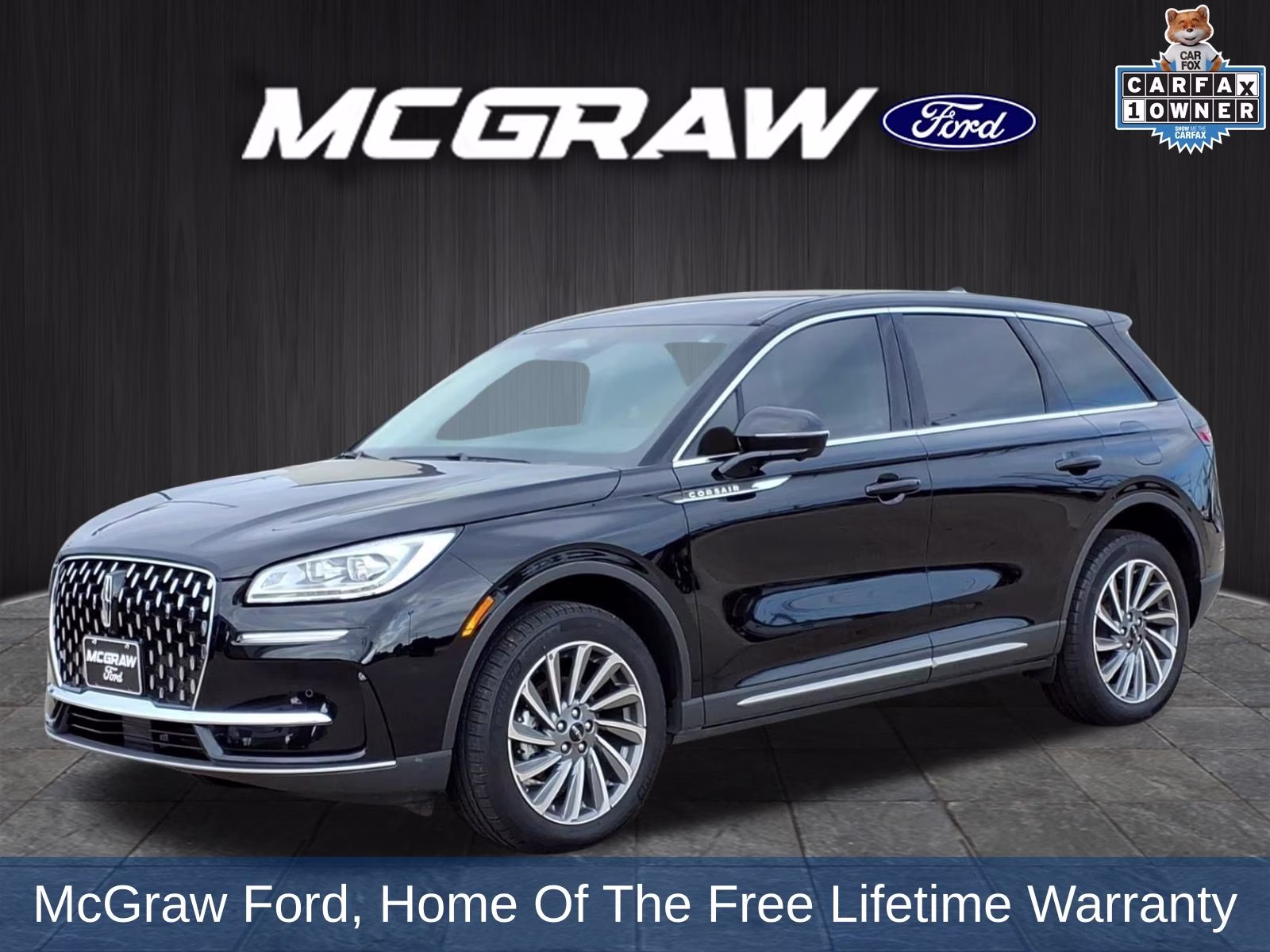 2025 Black Metallic Lincoln Corsair Reserve AWD SUV