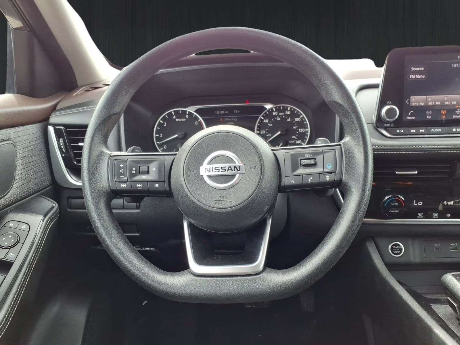 2021 Gun Metallic Nissan Rogue SV FWD SUV